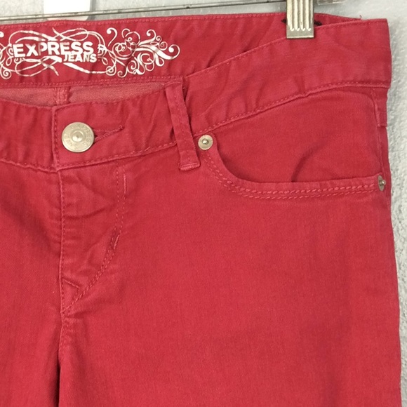 Express Jeans Legging Zelda Slim Fit Ultra Low 6 - Picture 4 of 6